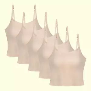 아이엠속옷 주니어 브라런닝 5p 크롭 끈나시 학생 청소년 이너