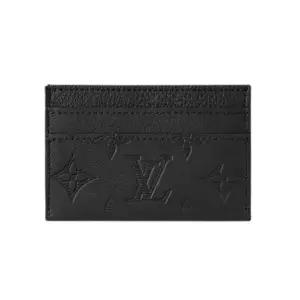 [LOUIS VUITTON][명품] 루이비통 남자 카드지갑 포르트 카르트 더블 카드홀더 블랙