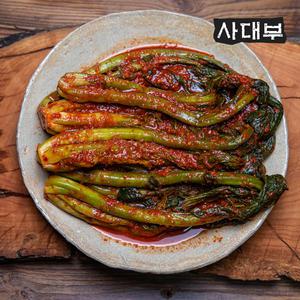 사대부 전라도 여수 돌산 갓김치 3kg(국내산 갓김치 알싸하고 시원한 맛)