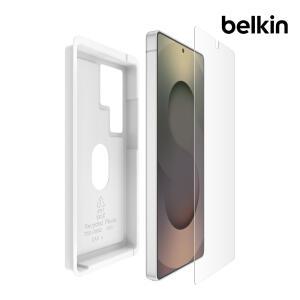 [벨킨] 인비지 갤럭시S25 울트라 강화유리 필름 OVB050 셀프부착 트레이