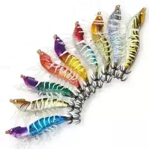 UST 찐찐 리얼 새우에기 수평에기 UV 야광 래틀 심해갑오징어 주꾸미 문어