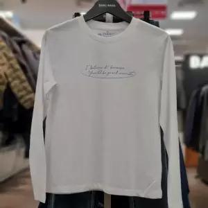 [뱅뱅] HC21 봄 여성레터링라운드긴팔티셔츠  NTL223 (S29950930)