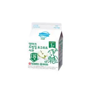 덴마크 드링킹요구르트 사과 275mLx30팩/냉장무배