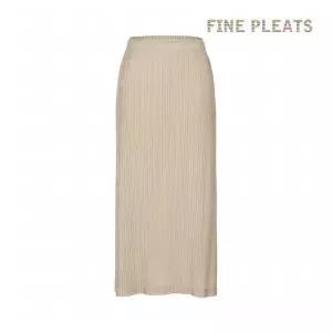 [FINE PLEATS] 피네 플리츠 베이직 롱 스커트 아이보리