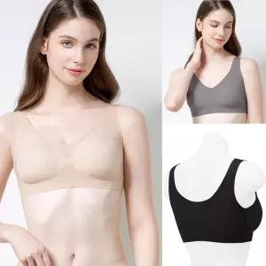 보디가드 퓨징 무봉제 심리스 노라인브라 노와이어 브라탑 BBWBA073