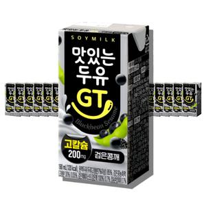 맛있는 두유 GT 고칼슘 검은콩깨 190ml 24개