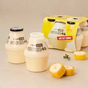 빙그레 바나나맛우유 무가당(240ml*4입)