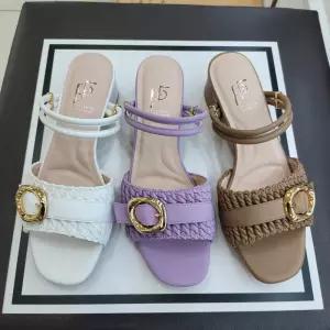 [에스콰이아][행복한백화점][에스콰이아]여성 양가죽주름 버클장식 편하고 이쁜 샌달슬리퍼 겸용제품