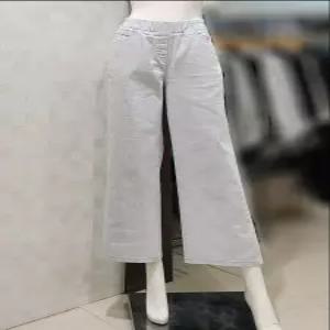 [벨라디터치] V3F2SL26 배색 밴딩 와이드진