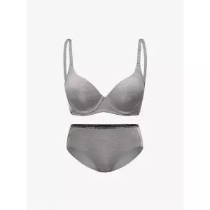 [휠라] 아웃핏 시즈널 멜란지그레이 와이어 브라 세트 (FI4BAG3447FMLY_SKU)