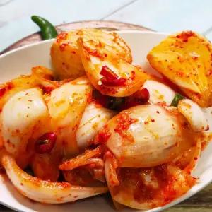 전라도 매콤아삭 국내산 무안양파김치 3kg
