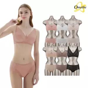 [best판매][6+6] 오모떼 올데이 에센셜 모노레이스 브라 팬티 12종 풀세트 (출고가 159,800원)