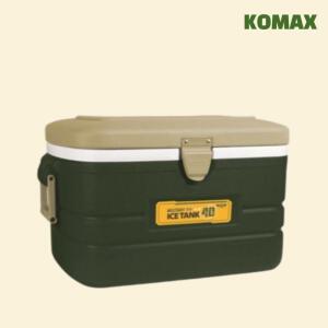 코멕스 아이스박스 40L 밀리터리 그린 캠핑 차박 낚시 피크닉 아이스탱크