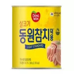 동원 살코기참치 1880g 덕용 대용량 업소용 라이트스탠다드