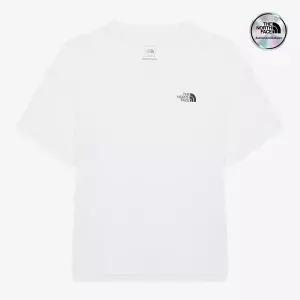[노스페이스] [노스페이스 공식] NT7UR81C 여성 리커버리 세미 크롭 WHITE