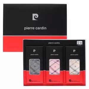 [하프클럽/피에르가르뎅ACC]여성 양말선물세트3족 이안 미끄럼방지 중목양말 국내산