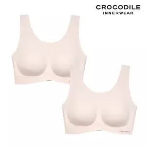 [크로커다일] 소프트 나일론모달 패드일체형 U넥 브라2종 소프트오트 CDWBR5O13_2