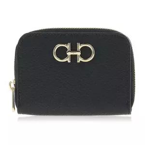 페라가모 MUST IT_여성 간치니 로고 지퍼 반지갑 22 0406 NERO 0758664 2