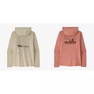 파타고니아 티셔츠 아웃도어 [코리아] 25FW 우먼즈 캐필린 쿨 데일리 그래픽 후디 45535Q7 SA 가벼운