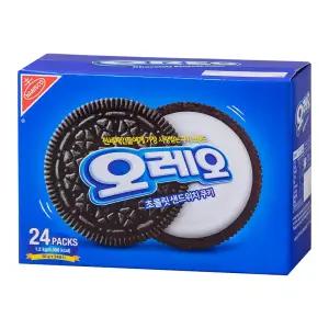 오레오 화이트크림 쿠키 1,200g (50g x 24입)