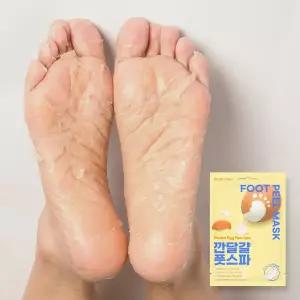 [내일도착] 마스크킹 깐달걀 풋필링팩 올리브영 발각질제거 3일필링 매끈발케어 뒤꿈치굳은살제거팩