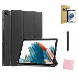 갤럭시탭A11 A11플러스 북커버 케이스 강화유리필름세트