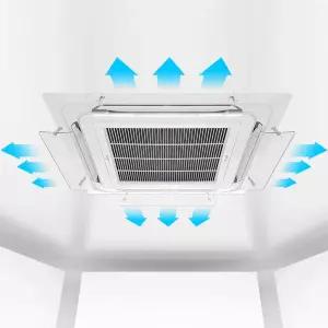 에어컨바람막이 천장형 4way 시스템에어컨 가림막 가이드/바람막이/에어컨/가드/윈드바이저/창문형/벽걸이