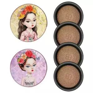 철벽녀쿠션 시즌16 소이단백질 두유 단백질 크림 앰플 생기 톤업 쿠션 뷰티피플 본품2+리필4