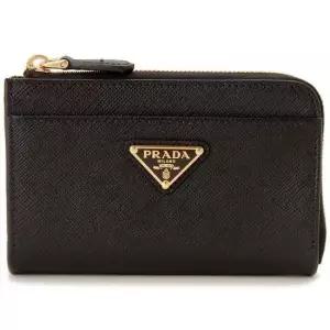 프라다 MUST IT_PRADA 26SS 사피아노 키체인 카드 지갑 1PP122 QHH F0002)
