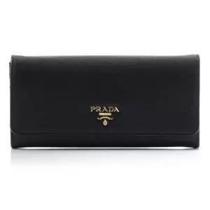 프라다 MUST IT_PRADA 26SS 사피아노 골드 로고 장지갑 1MH132 QWA F0002)