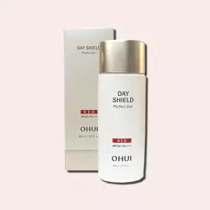 오휘 데이쉴드 퍼펙트 선 레드 SPF 50+, PA++++ 80ml 주름개선기능성
