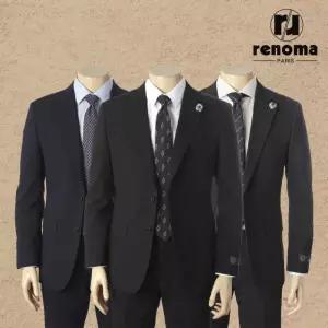 옴므 캐주얼SS 봄여름 3종택일 스 트레치가 좋은 프리미엄 기본정장세트 SJ7123BDG