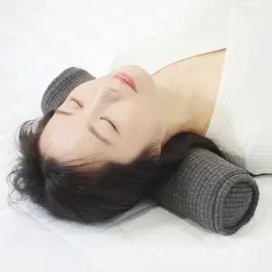 즐잠 경추베개 메밀 경추목베개 일자목 거북목 목디스크 낮은 원형