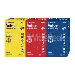 메디컴 불칸 다용도 니트릴장갑 150매 x 2박스 위생 다목적