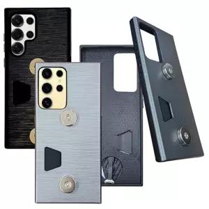 (인씨네) 갤럭시 S25 울트라 플러스 오토바이 배달대행 크레이지 자석충전 C타입 일체형 휴대폰 범퍼케이스