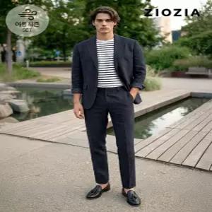 데일리 다크네이비 캐주얼 셋업 수트 (AAE2KG1601AAE2PP1601DNV)