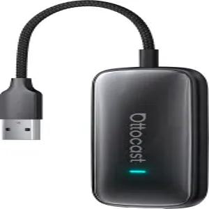 OTTOCAST Play2Video Ultra - YouTube Netflix Spotify IPTV 포함 무선 카플레이 및 안드로이드 오토