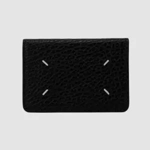 메종마르지엘라 26SS 스티치 폴드 카드지갑 블랙 SA1VX0011 P4455 T8013