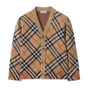 [버버리] 25FW 주니어 체크가디건 8104300 B9368 140176873
