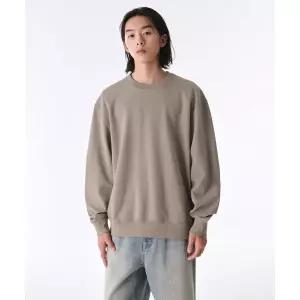무신사스탠다드 쿨탠다드 레귤러 스웨트셔츠 그레이쉬 베이지 1626915