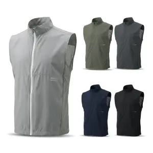 남자 솔리드 우븐 차이나 망사 조끼 BFV304 봄 여름