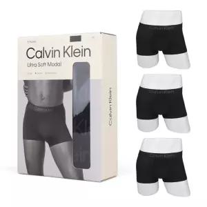 [캘빈클라인 언더웨어] CK 언더웨어 남자 팬티 3장 세트 드로즈 모달 속옷 NB4192 001