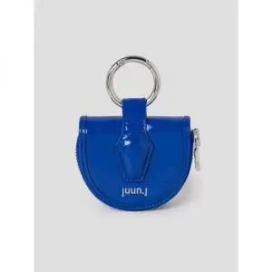 준지 MUST IT_JUUN.J 여성 반달 레더 미니지갑 - 블루
