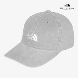 노스페이스 화이트라벨 로고 볼캡 GRAY NE3CS00L