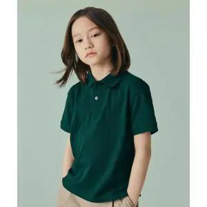 무신사스탠다드 키즈 쿨탠다드 피케 폴로 셔츠 그린 1677968