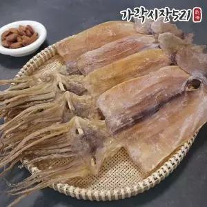 [NS홈쇼핑]가락시장521 햇살 담은 동해안 건조 오징어 10미 600g내외[35517572]