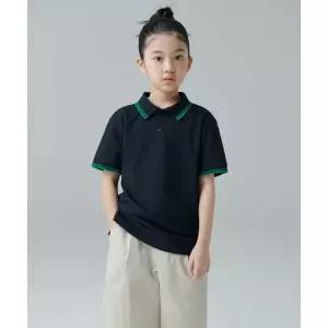 무신사스탠다드 키즈 쿨탠다드 프레피 피케 폴로 셔츠 네이비 1678104