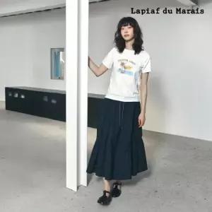 라삐아프 26SS 레이어드 루프 카고스커트 1종