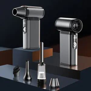 무선 차량용 에어건 청소기 초강력 미니 캠핑 에어건 송풍기 콤프레샤