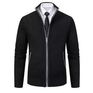 남성 니트집업 가디건 95~110 남자 니트집업 오피스룩 정장코디 데일리 니트가디건 5컬러